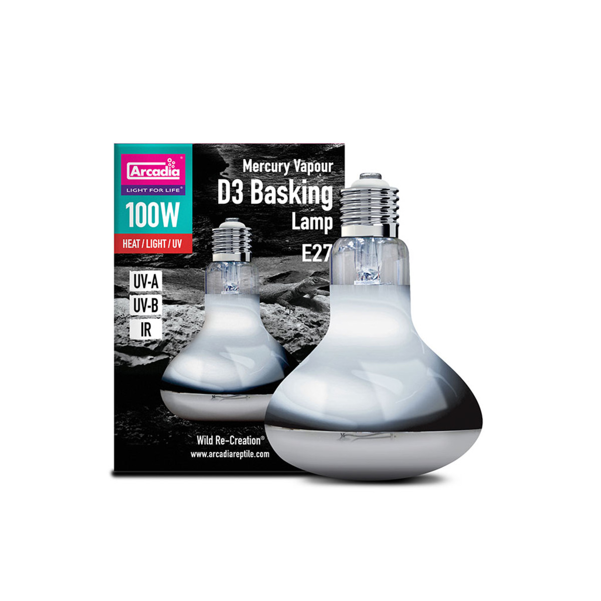Arcadia D3 UV Basking Lamp, 100w