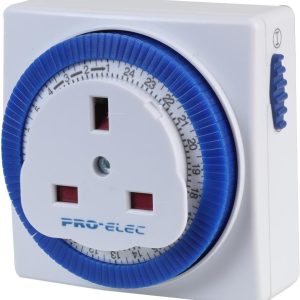 Pro-elec Compact 24 Hour Mechanical Timer