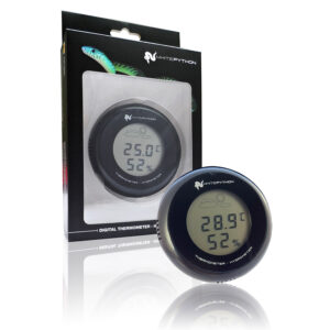 White Python Digital Thermometer And Hygrometer