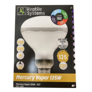 Reptile Systems D3 Uv Basking Lamp - 125w