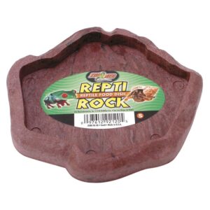 Zoo Med Repti Rock Feed/water Dish, Small