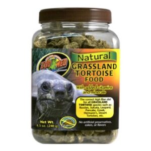 Zoo-Med Grasslands Tortoise Food, 240g tub