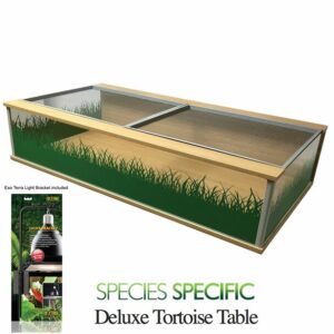 Viv Exotic Dlx Large Tortoise Table - Oak (3ft 9" W X 2ft D)