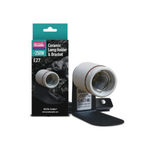 Arcadia Ceramic Lamp Holder And Bracket (Single Side Fixture)